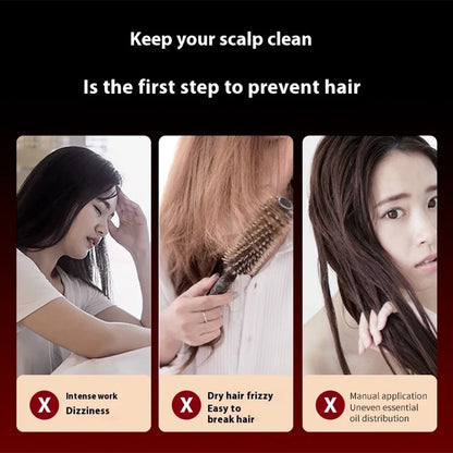 Head Massager Vibration Massage Comb